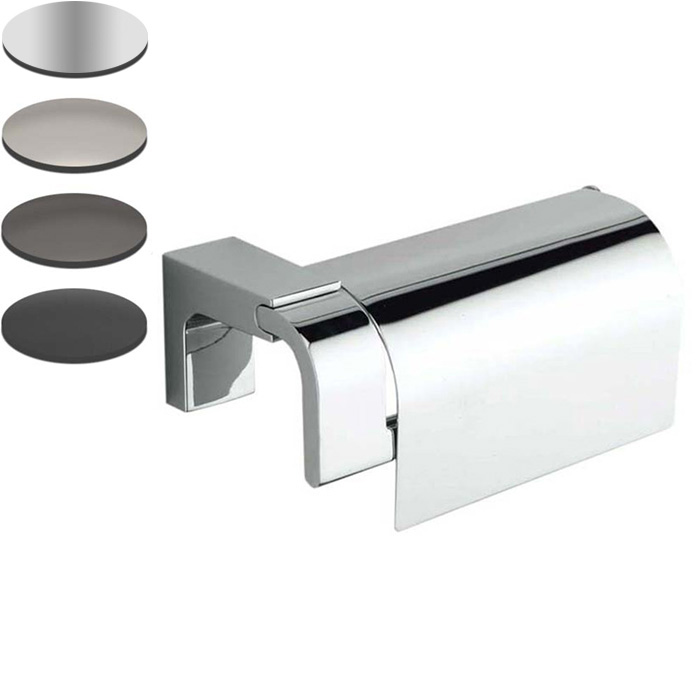 ELETECH TOILET ROLL HOLDER WITH LID