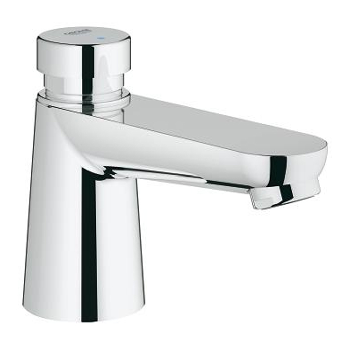 EUROECO COSMOPOLITAN SELF-CLOSING PILLAR TAP 1/2"