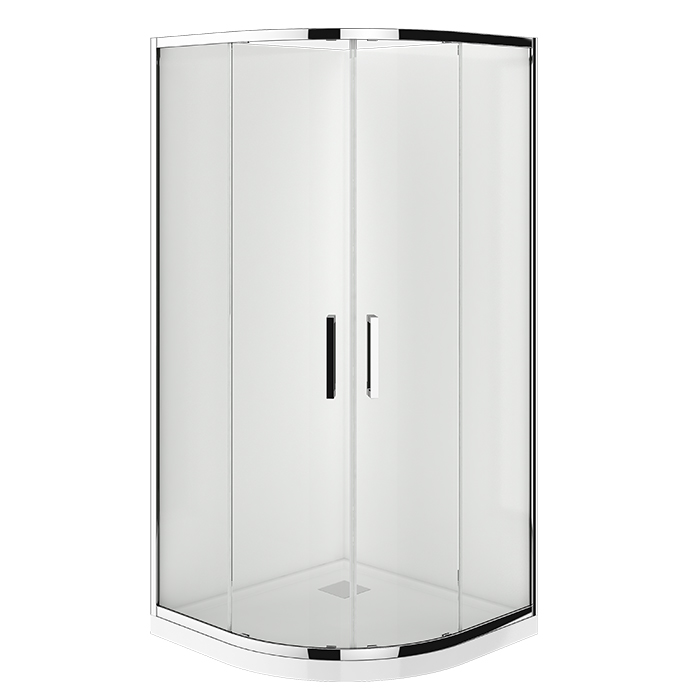 EVOLVE SHOWER ROUND 928X928 2 SIDED CHROME