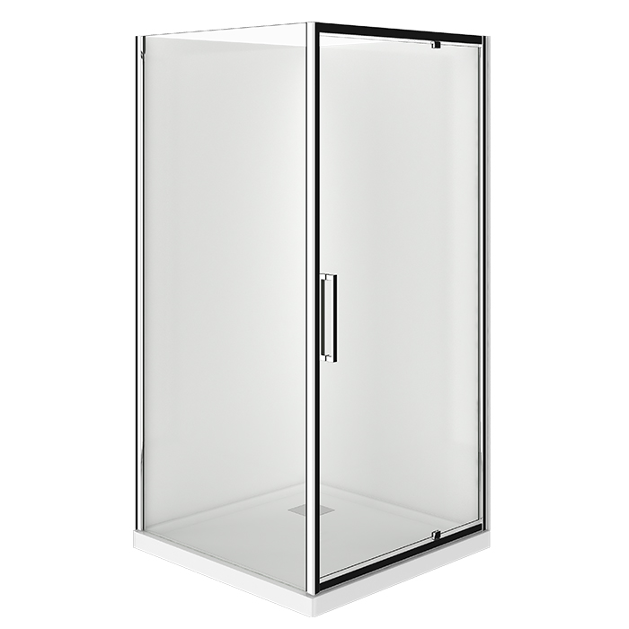 EVOLVE SHOWER SQUARE 1000X1000 2 SIDED CHROME