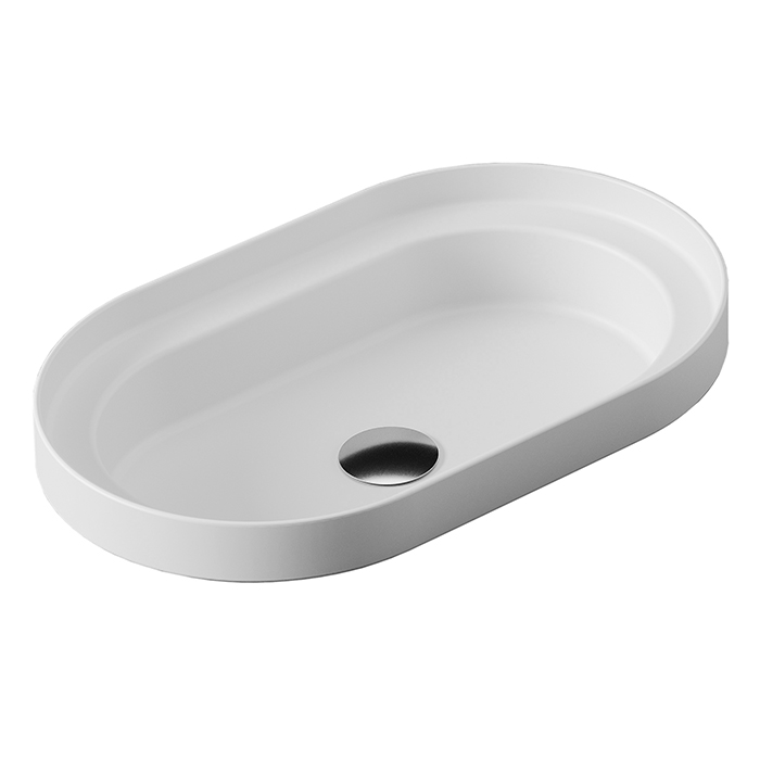 FUORI SCALA OVAL INSET/VESSEL BASIN 583X363