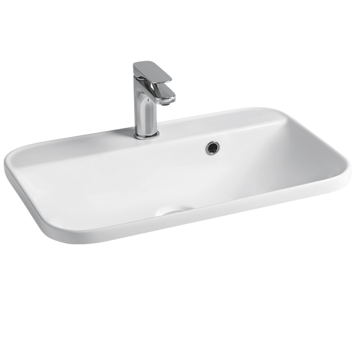 GIO EVOLUTION INSET BASIN 800X370MM 1TH