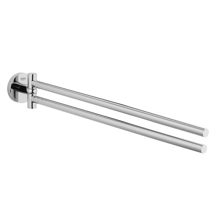 Grohe Essentials Double Towel Rail Robertson Bathware