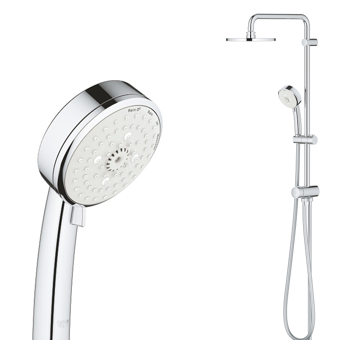 GROHE TEMPESTA COSMO COLUMN SHOWER SYSTEM 6 4FCT