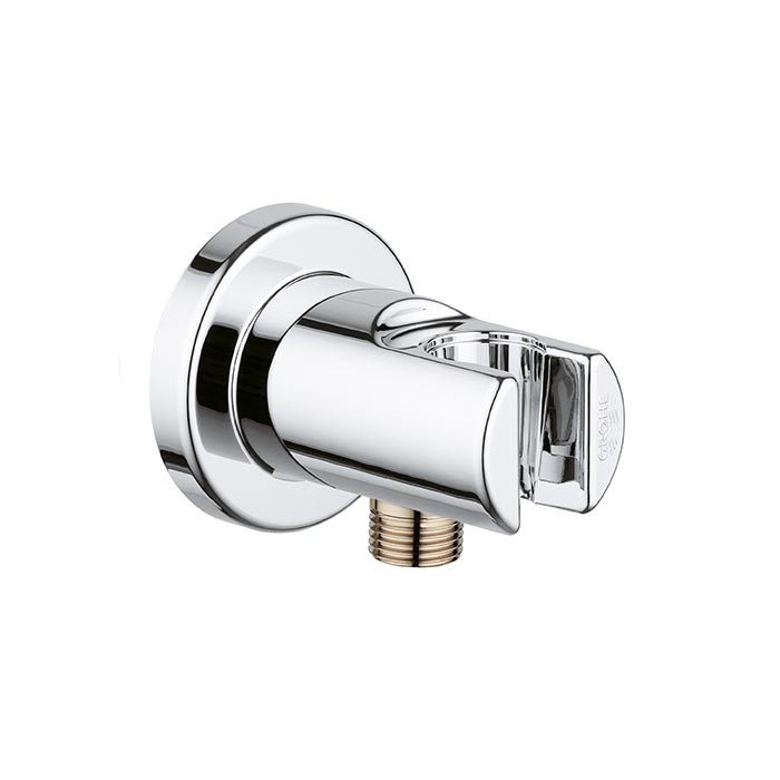 RELEXA WALL OUTLET AND BRACKET CHROME
