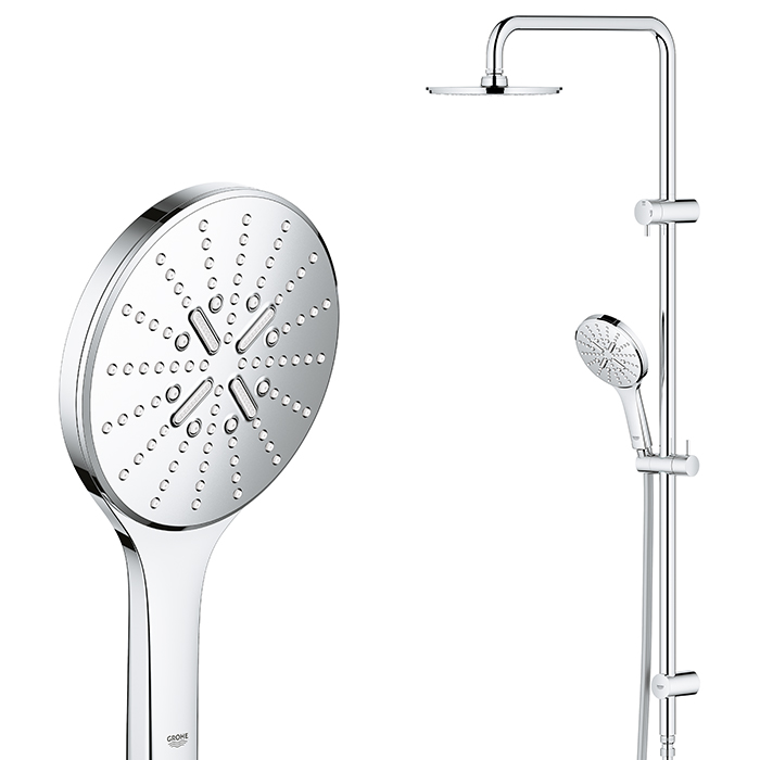 SMARTACTIVE 3FCT COLUMN SHOWER ROUND CHROME