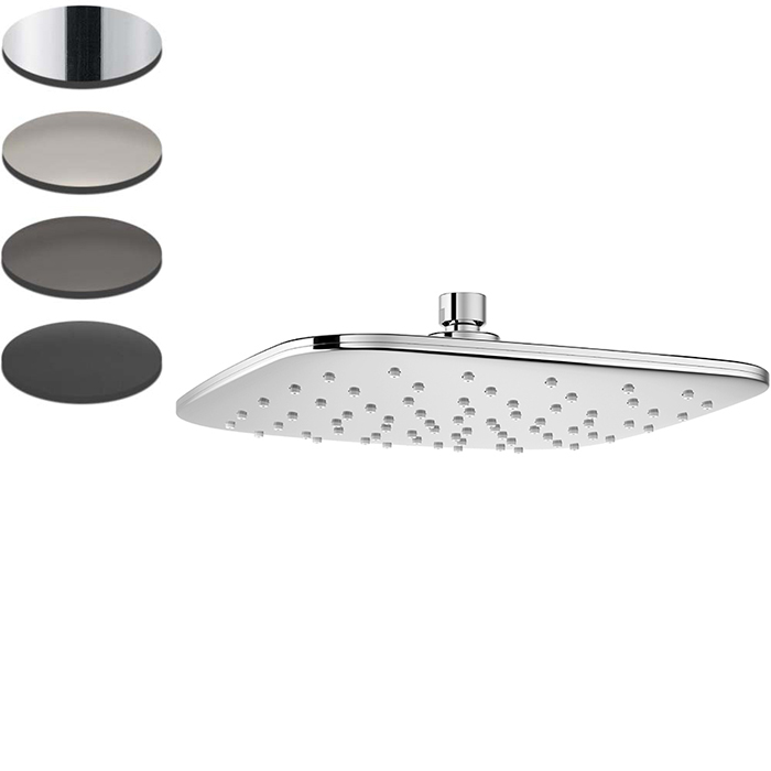 SPLASH PLUS SQUARE/ION SHOWER HEAD 250MM