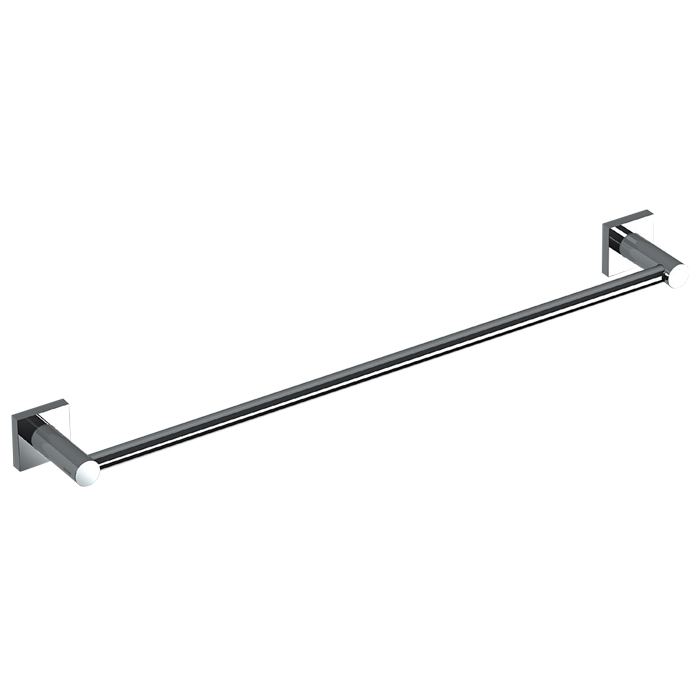 LINE TOWEL RAIL 610MM CHROME