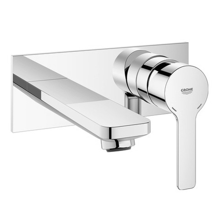 LINEARE NEW WALL BASIN MIXER TRIMSET 149MM CHROME