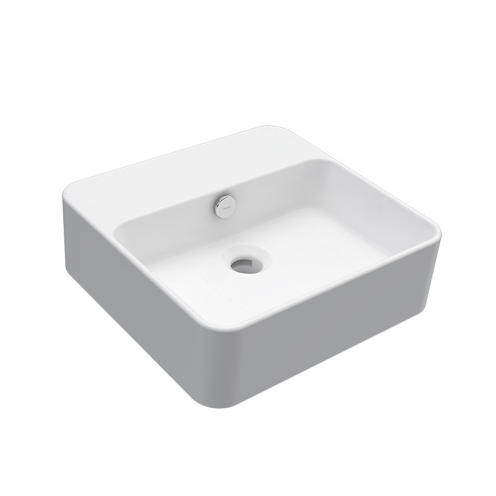 LINFA WALL BASIN 400X380X120 NTH OF WHITE