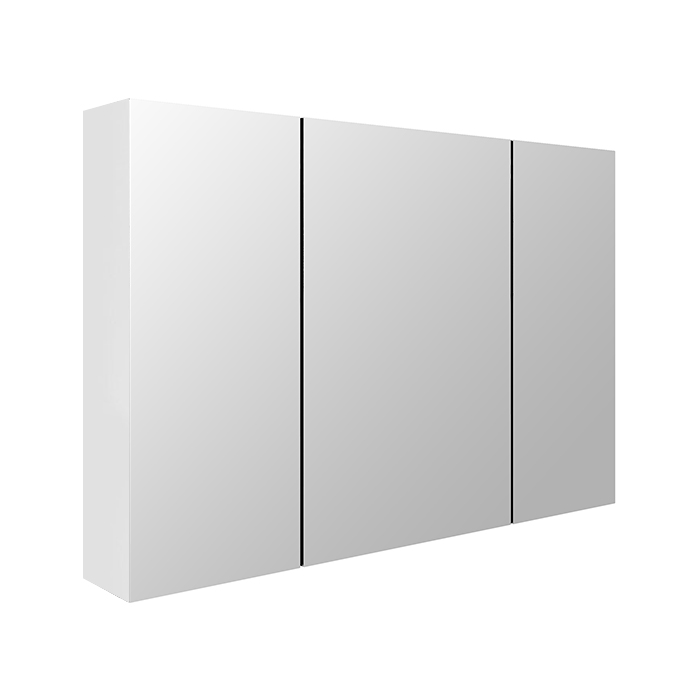 Elementi Evolve 900 Mirror Cabinet, Mirrored Bathroom Cabinet 900 Wide