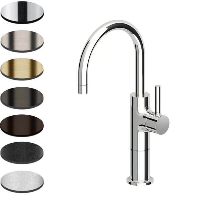 PAN GOOSENECK EXTENDED HEIGHT BASIN MIXER