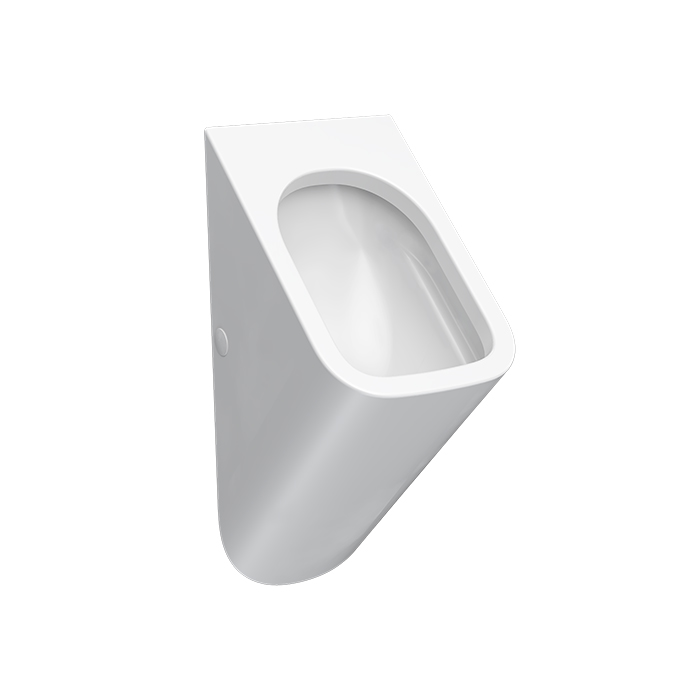 ENVY URINAL C/W URINE DETECTING SYSTEM BACK INLET GLOSS WHITE