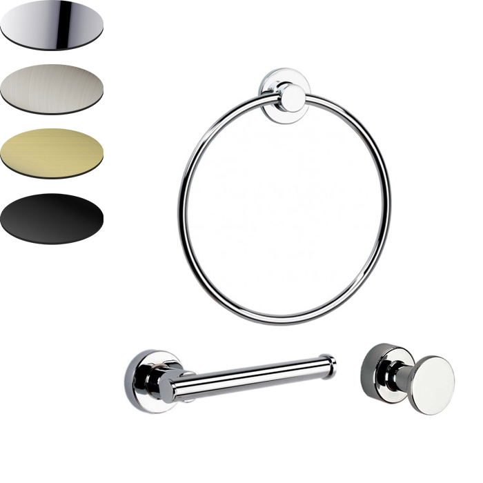 PROJECT ROBE HOOK, TOILET ROLL HOLDER & TOWEL RING