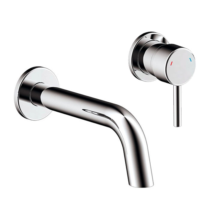 ROTUNDA  BASIN/BATH MIXER CHROME