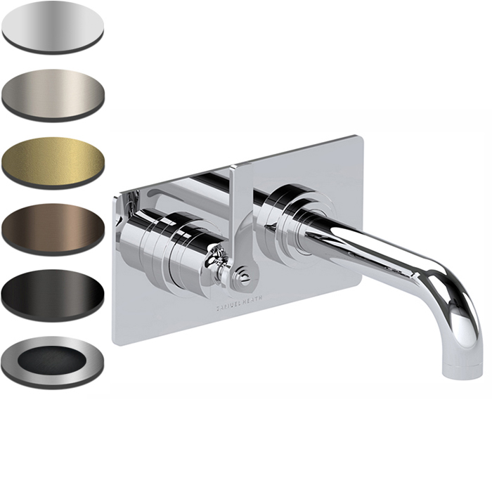 LANDMARK PURE WALL MOUNTED BASIN MIXER LEFT HANDED