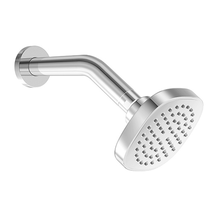 SPLASH SHOWER ROSE SQUARE 1 FUNCTION CHROME