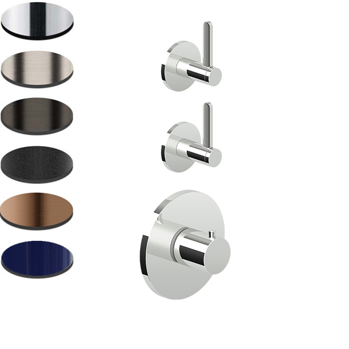 ISY22 THERMOSTATIC MIXER 2 STOP VALVES