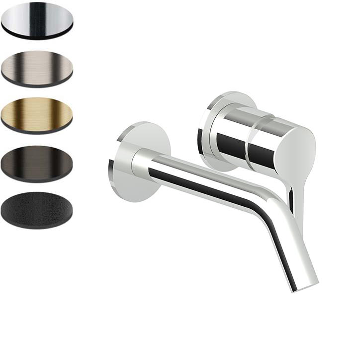 MEDAMEDA 2TH WALL MOUNTED BASIN MIXER 175MM