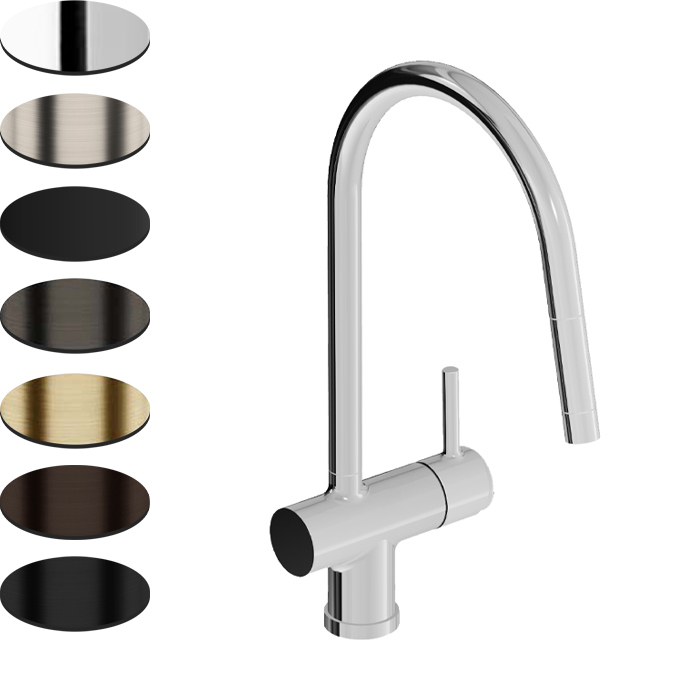 PAN S KITCHEN MIXER WITH PULL OUT SPRAY