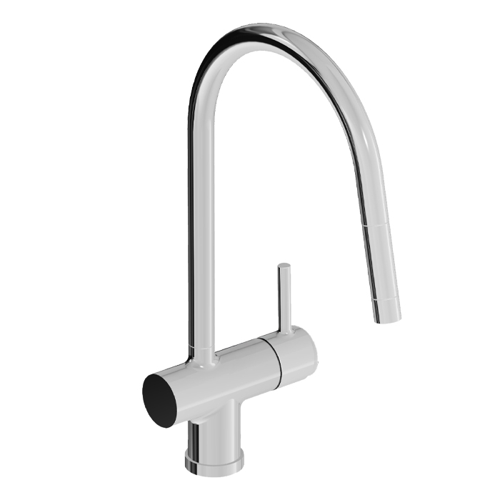 PAN S KITCHEN MIXER WITH PULL OUT SPRAY