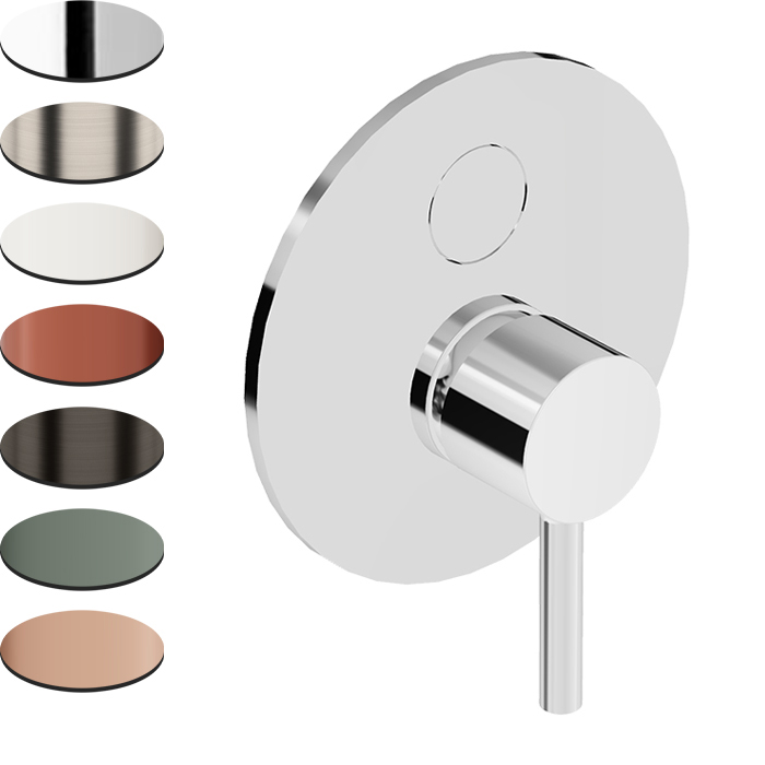 PAN S PUSH BUTTON DIVERTER MIXER