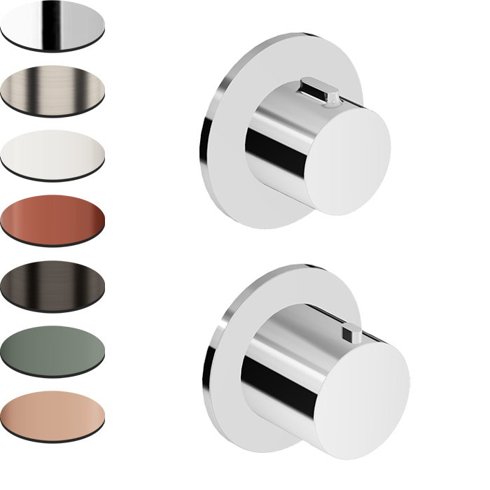 PAN S THERMOSTATIC MIXER WITH X1 STOP VALVE