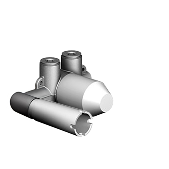ZUCCHETTI BUILT IN PART FOR WALL MOUNT BASIN MIXER