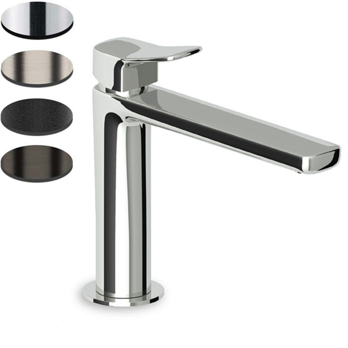 BRIM BASIN MIXER W/EXTENDED SPOUT CHROME