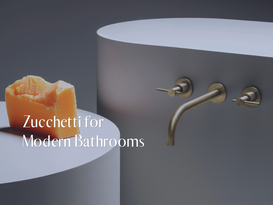 Italian Design for Contemporary Bathrooms in NZ with Zucchetti Tapware
