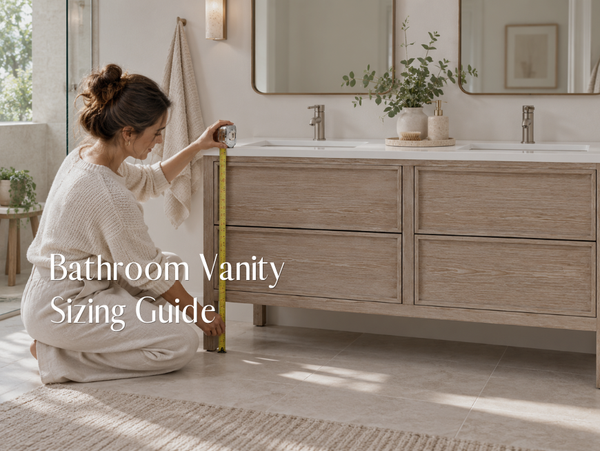 Bathroom Vanity Sizing Guide: Getting the Measurements Right First Time
