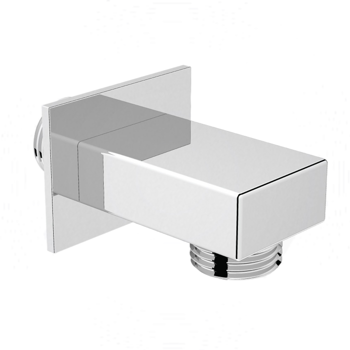 SENSO WALL ELBOW FEMALE CHROME