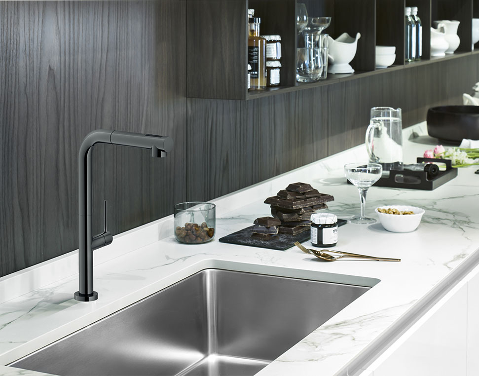 Nobili Pop Kitchen Mixer in London Grey